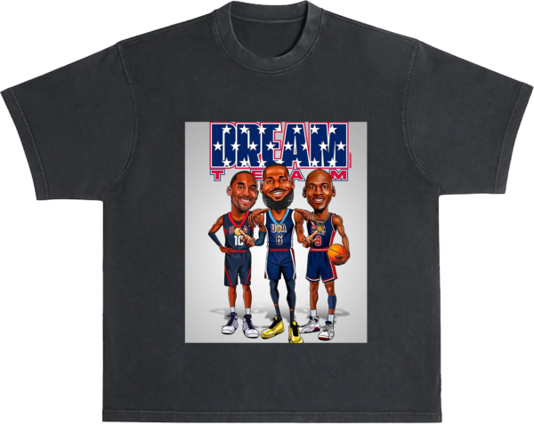 Dream Team: Kobe, Mike, and Bron Tee