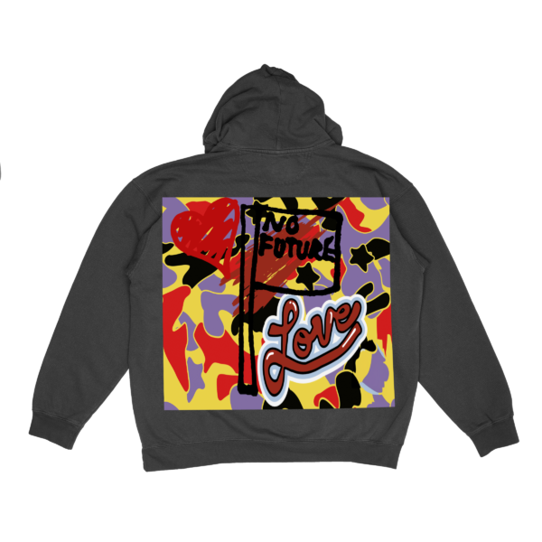 No Love Lost/No Future Love Hoodie - Image 2