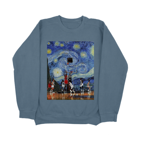 The Last Shot- 98 NBA FINALS Crewneck Sweater - Image 3