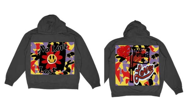 No Love Lost/No Future Love Hoodie - Image 3