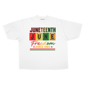 Juneteenth Freedom Since 1865 Premium Heavyweight T-Shirt | Vegas Print Collective